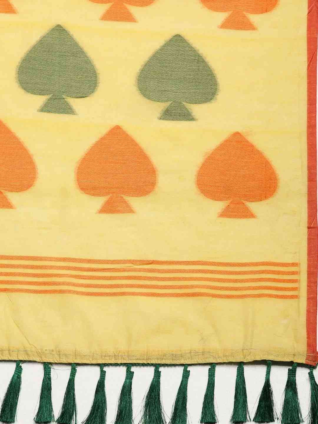 Cotton Silk Resham Minakari Sarees
