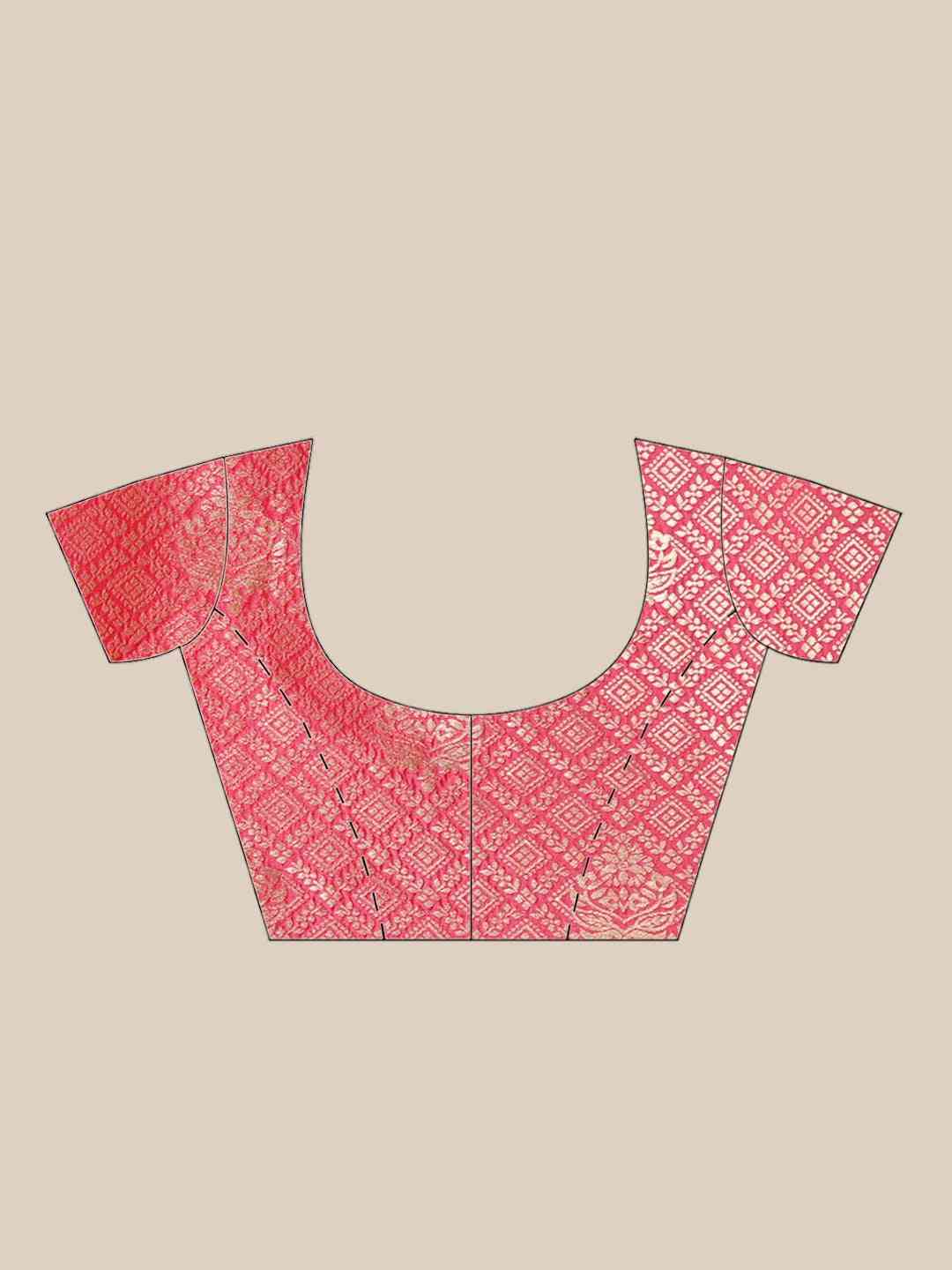 Pure Soft Georgette Self Weaving Saree
