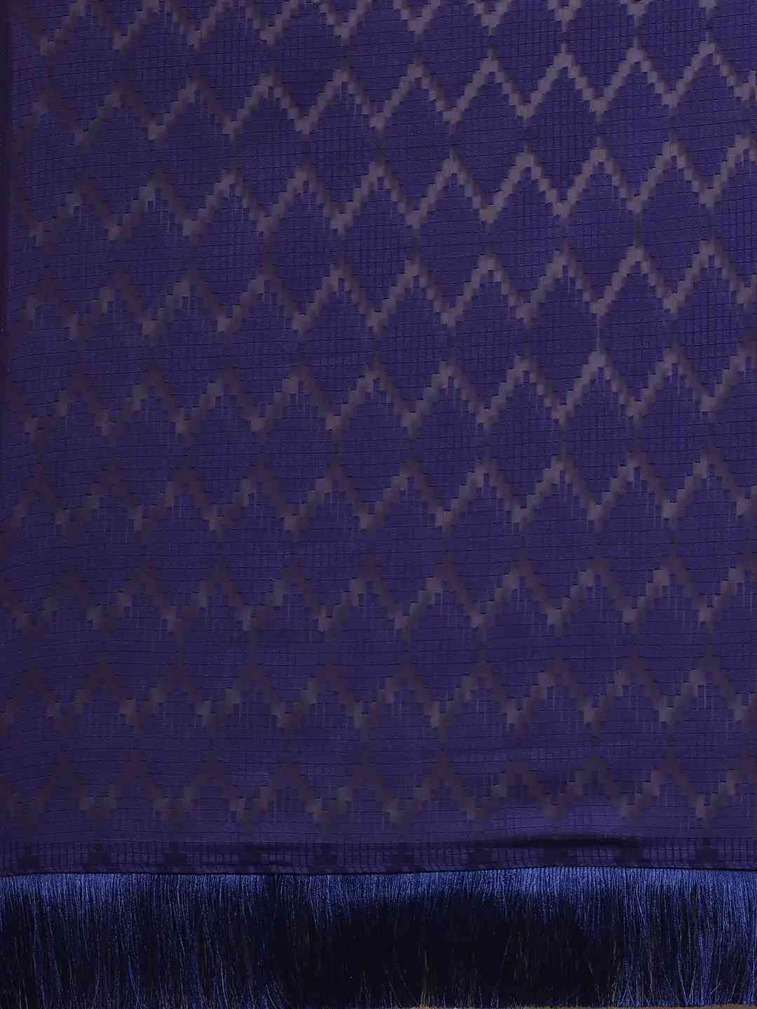 Pure Soft Georgette Self Weaving Saree