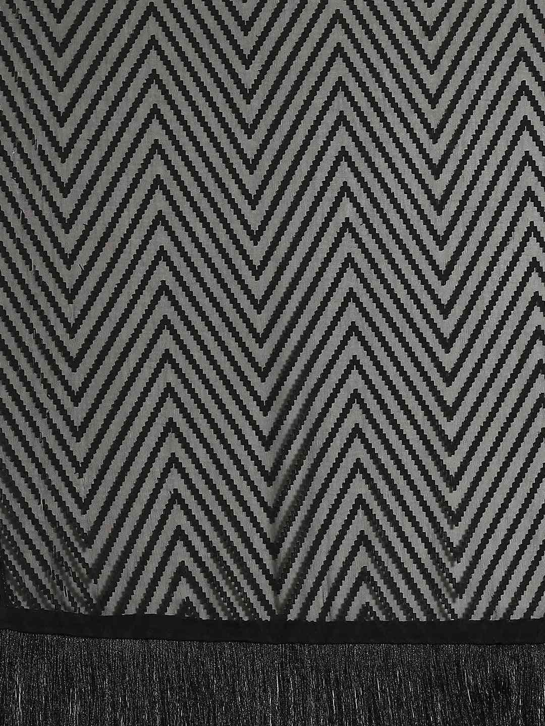 Pure Soft Georgette Self Weaving Saree