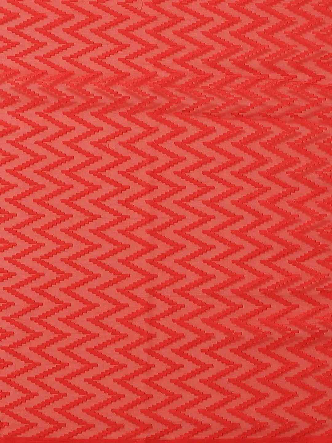 Pure Soft Georgette Self Weaving Saree