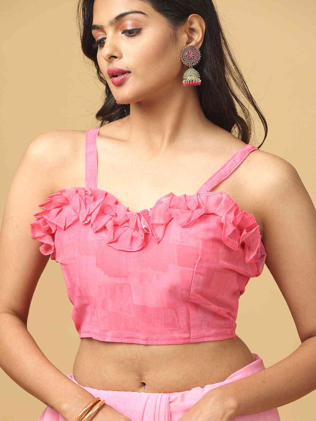 Ombre Soft Georgette Digital Print Party Wear Saree