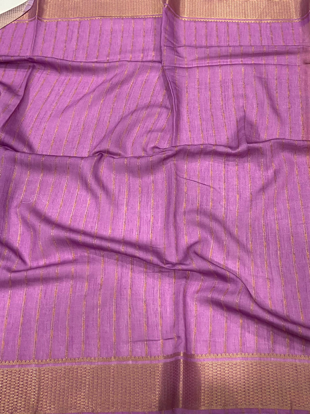 Vibrant Cotton Viscose Zari Check Ombre Saree