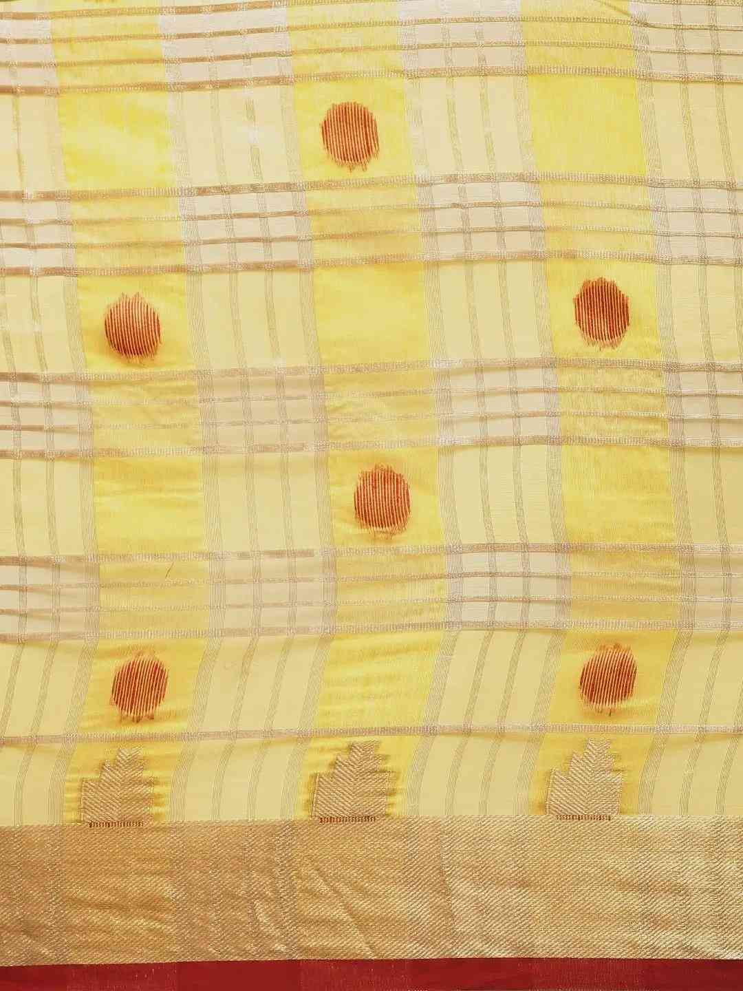 Festive Soft Orgenza Zari Weaving Saree