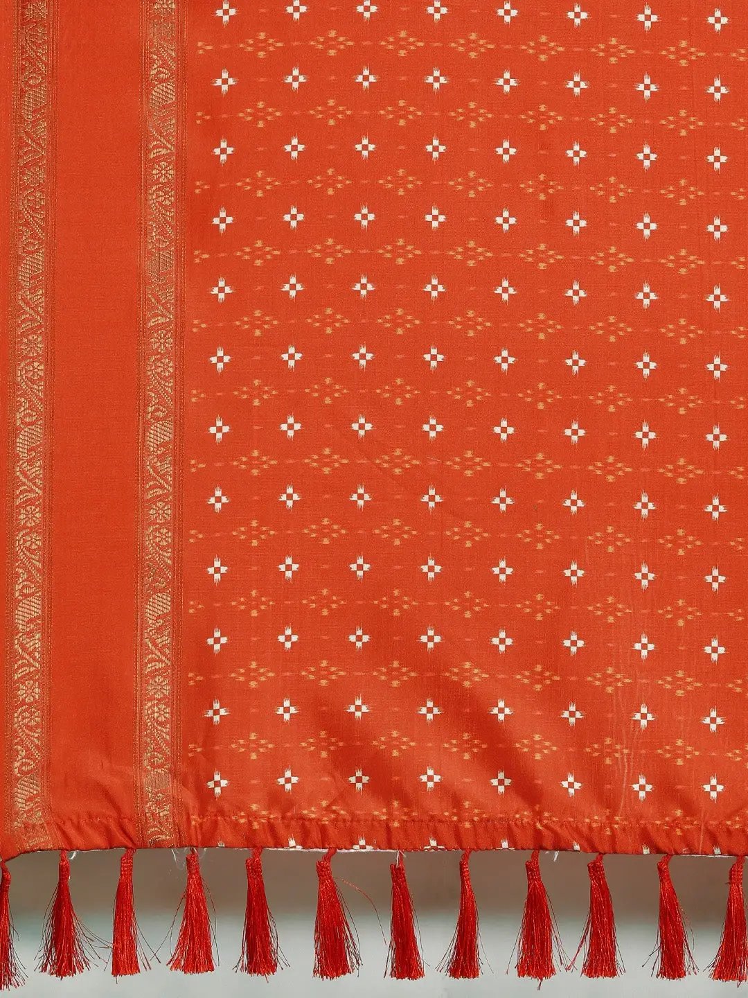 Soft Silk Kalamkari Saree With Digital Flower Print