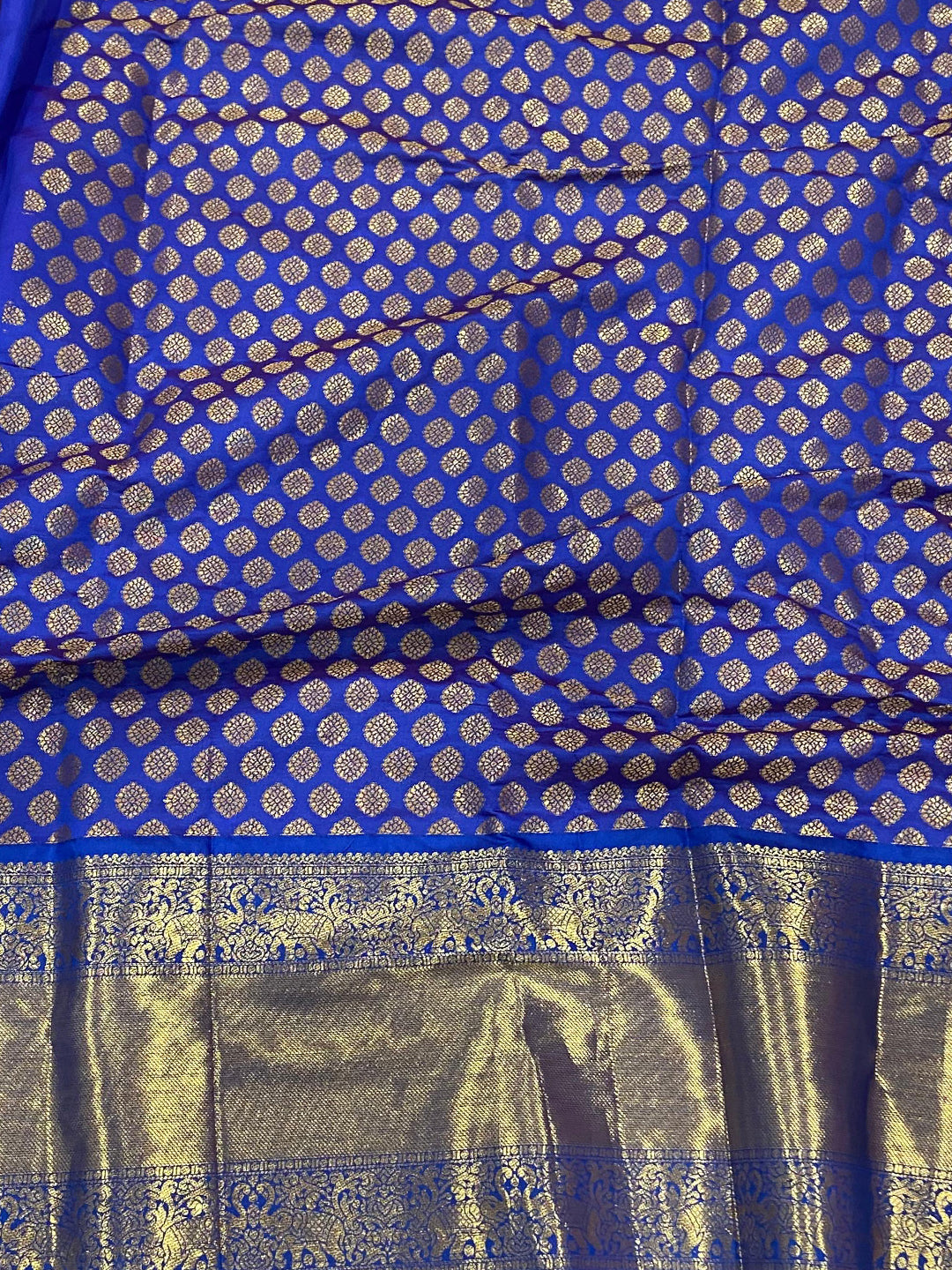 Pink Kanjivaram Checked Saree With Radiant Zari Border