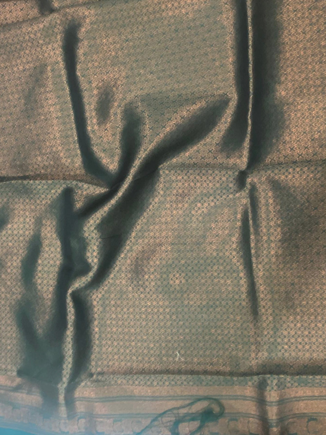 Cherry Red Sami Banarasi Tussar Silk Saree