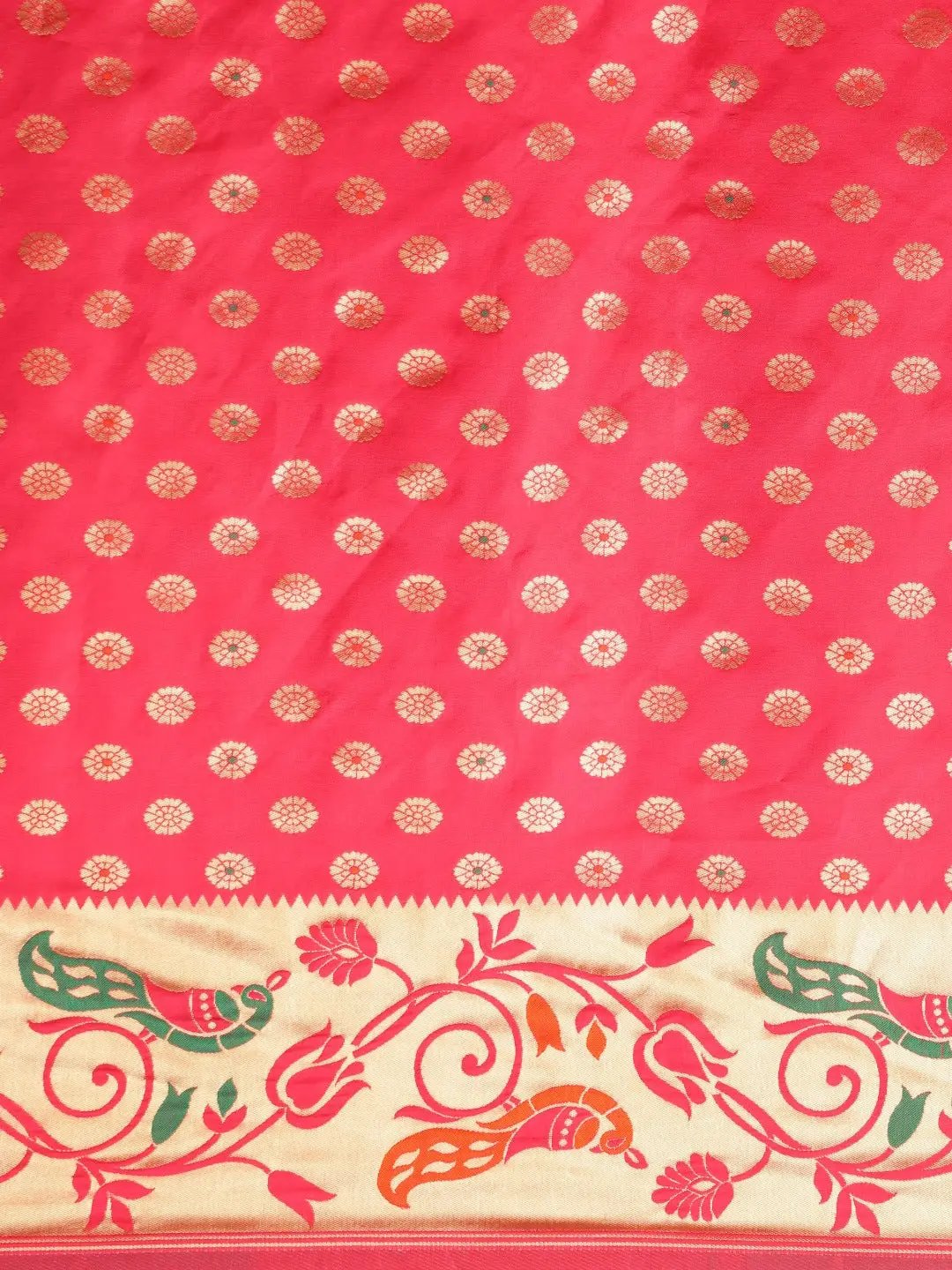 Stylish Banarasi Silk Saree With Woven Design