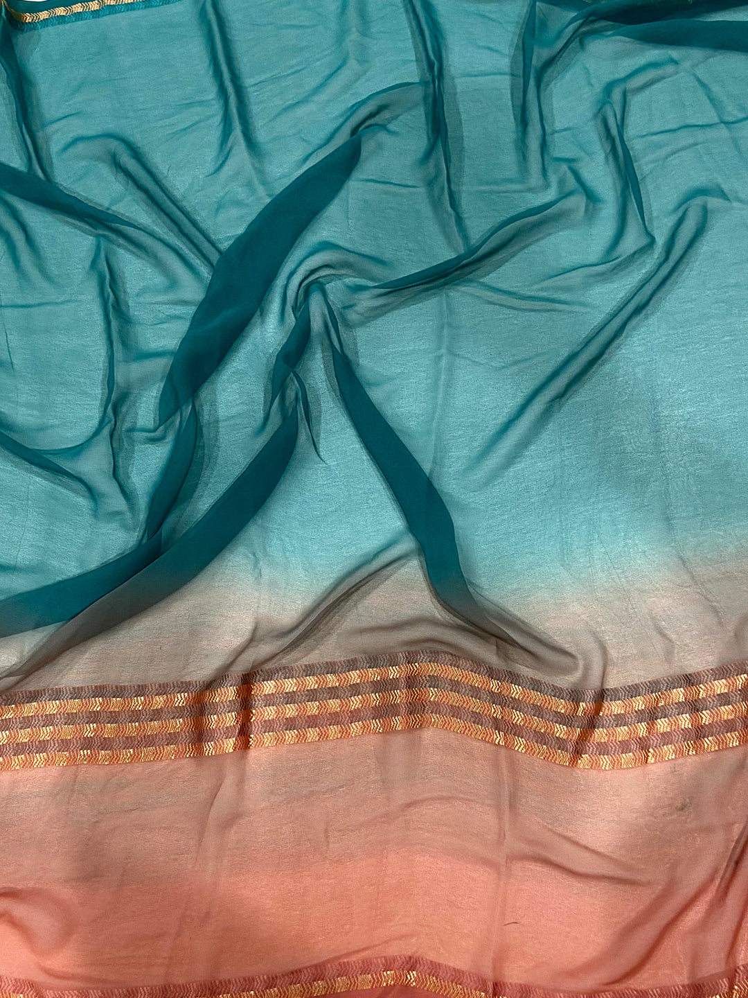 Rama Soft Georgette Concept Colour Saree