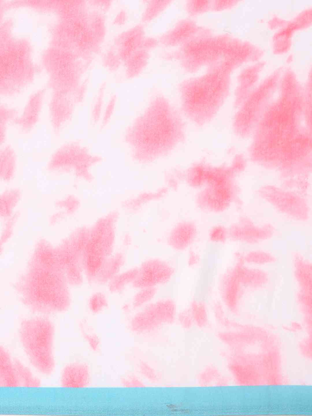 Soft Satin Georgette Pristel Colour Party Wear Saree