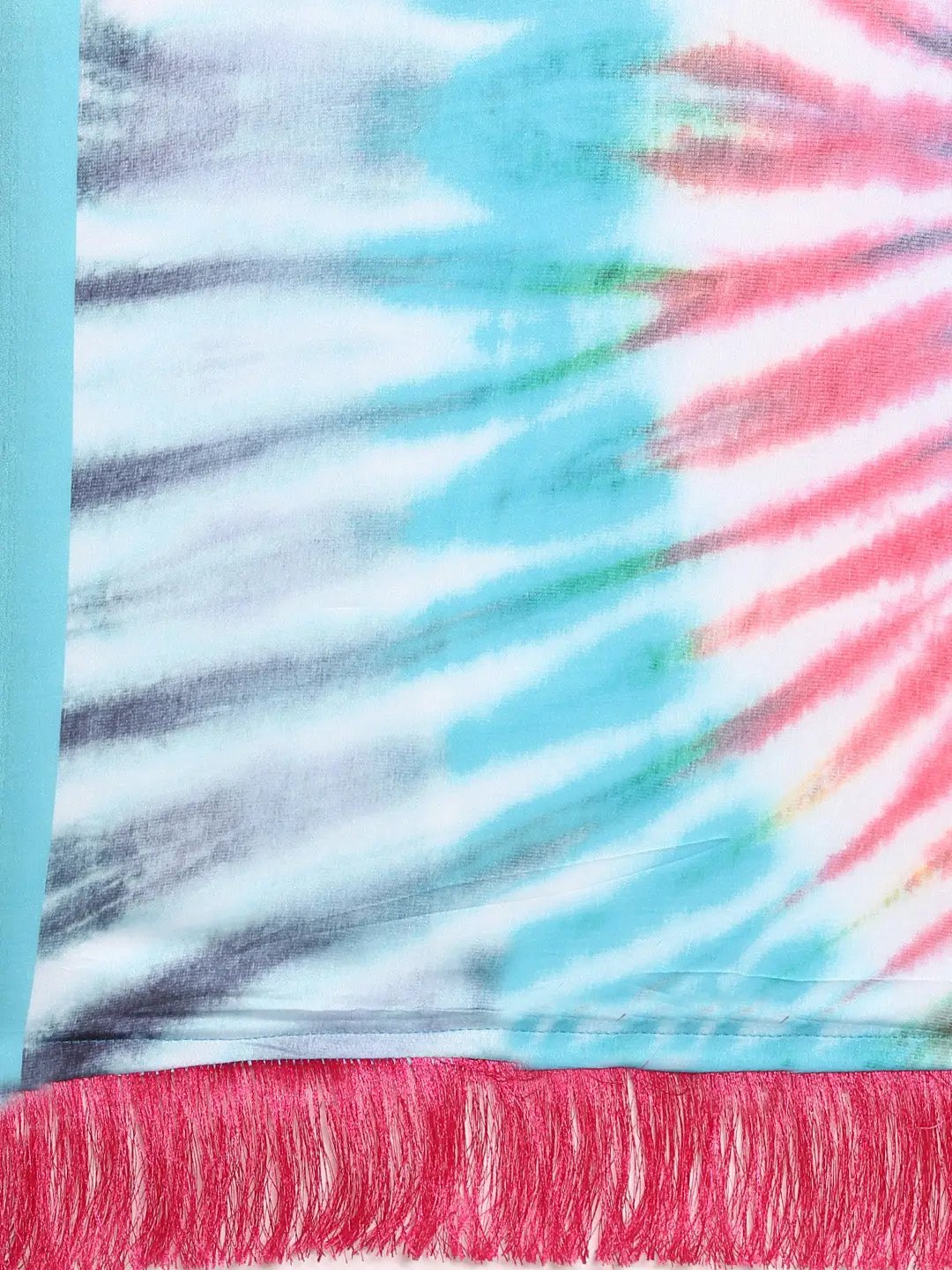 Soft Satin Georgette Pristel Colour Party Wear Saree