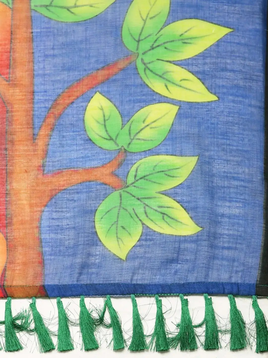 Exclusive Linen Floral Printed Saree