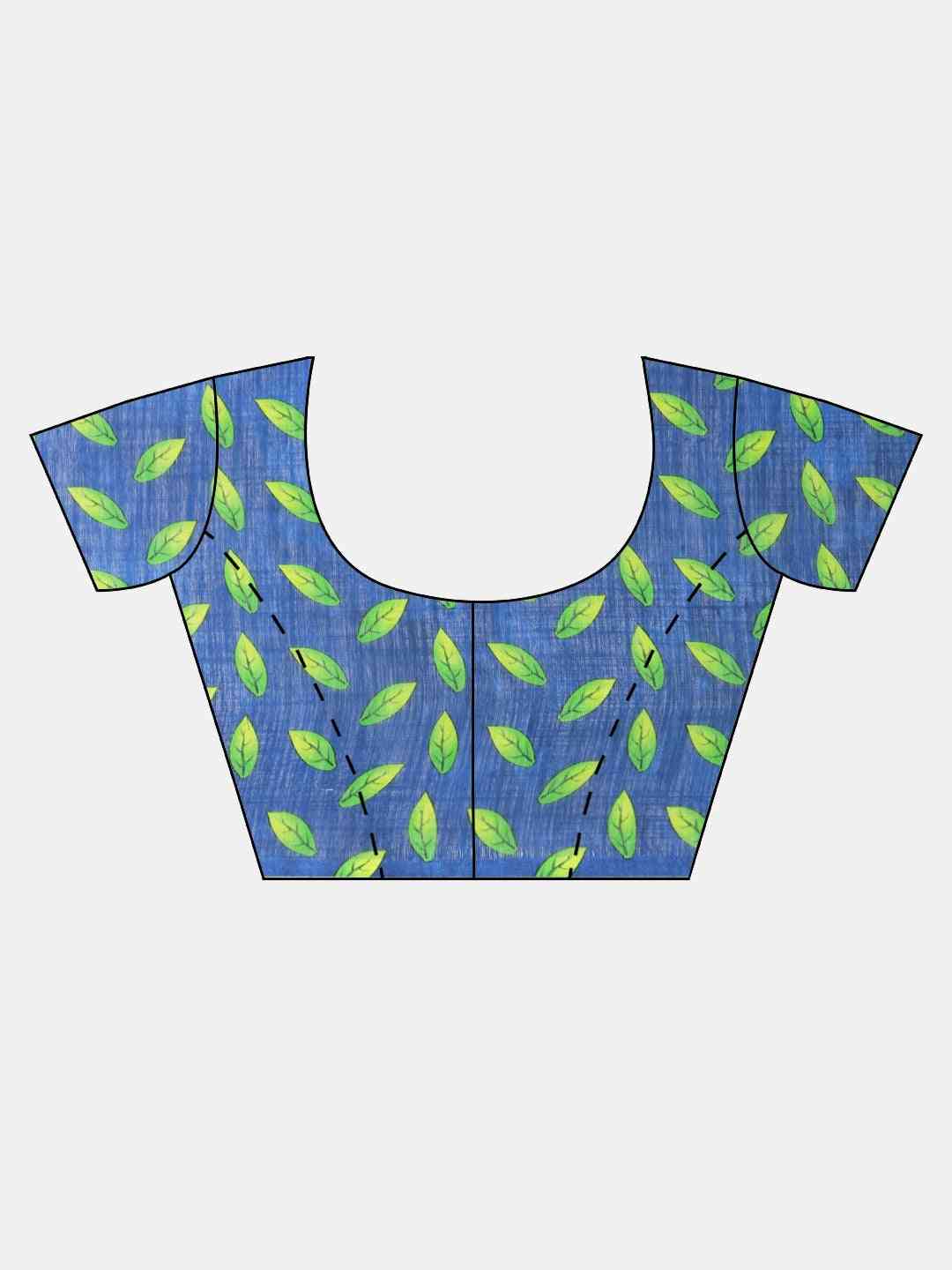 Exclusive Linen Floral Printed Saree