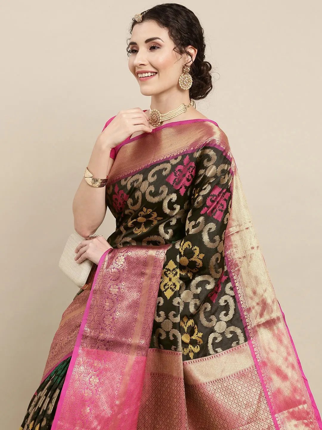 Dharmavaram Soft Silk Festive Wear Saree