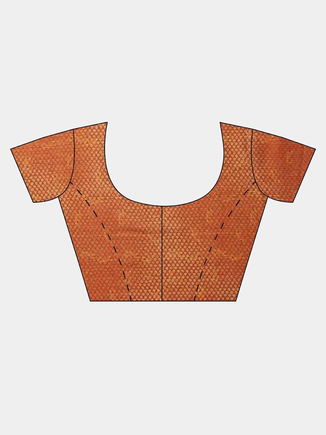 Soft Silk Zari Tissue Flower Print Design Saree