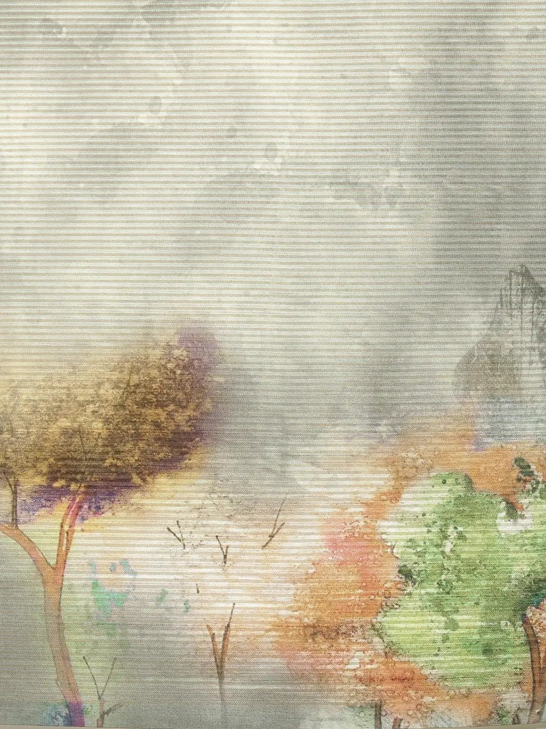 Soft Silk Zari Tissue Flower Print Design Saree