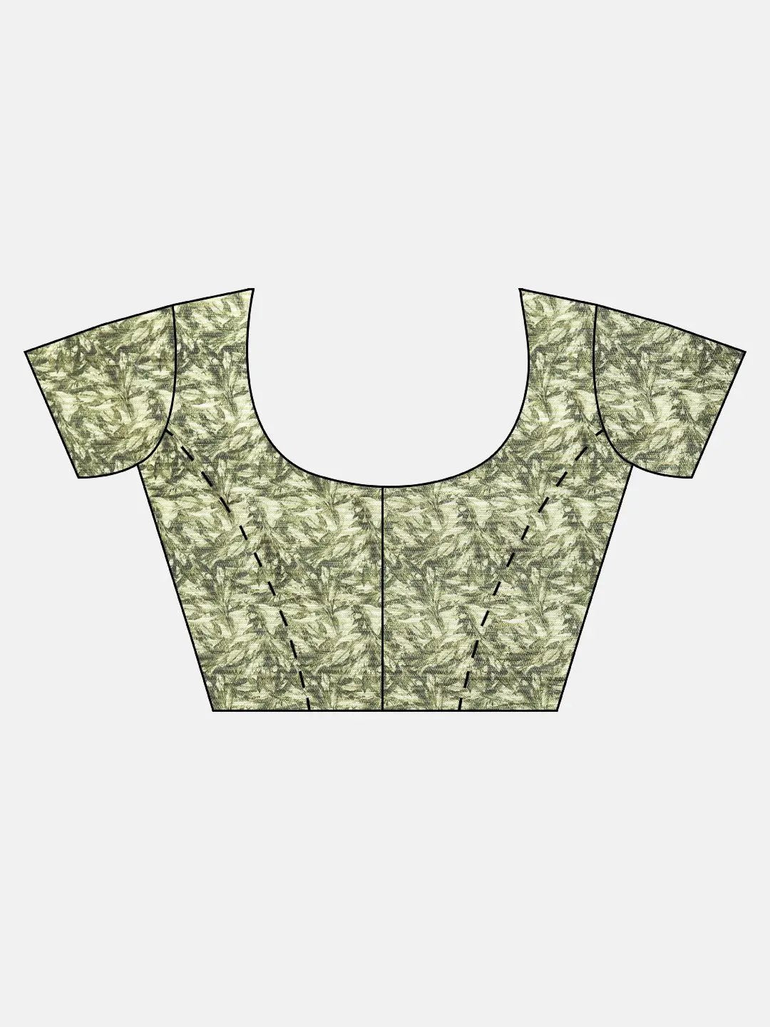 Soft Silk Zari Tissue Flower Print Design Saree