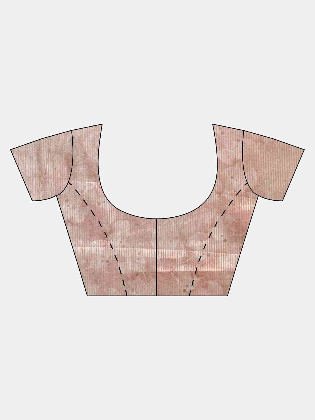 Exclusive Maheshwari Floral Printed Saree With Zari Border