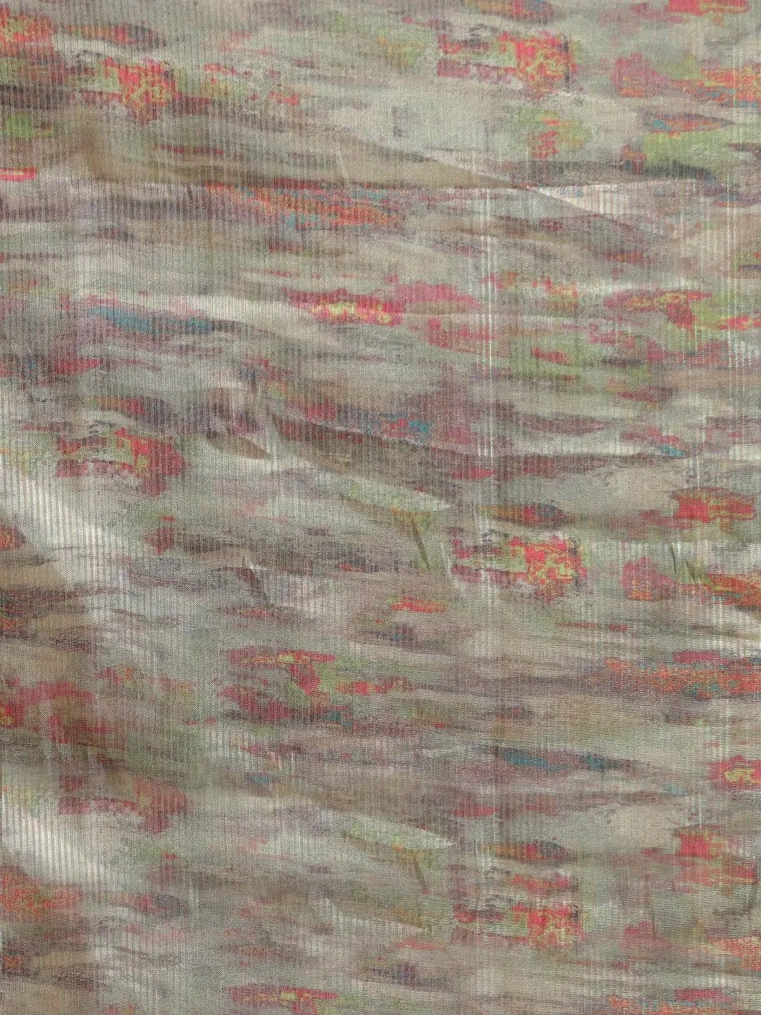 Maheshwari Floral Printed Saree