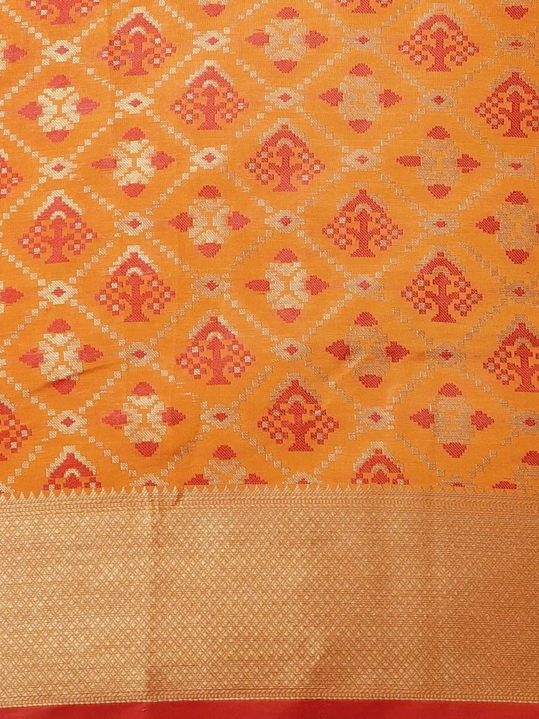 Soft Banarasi Patola Zari Saree