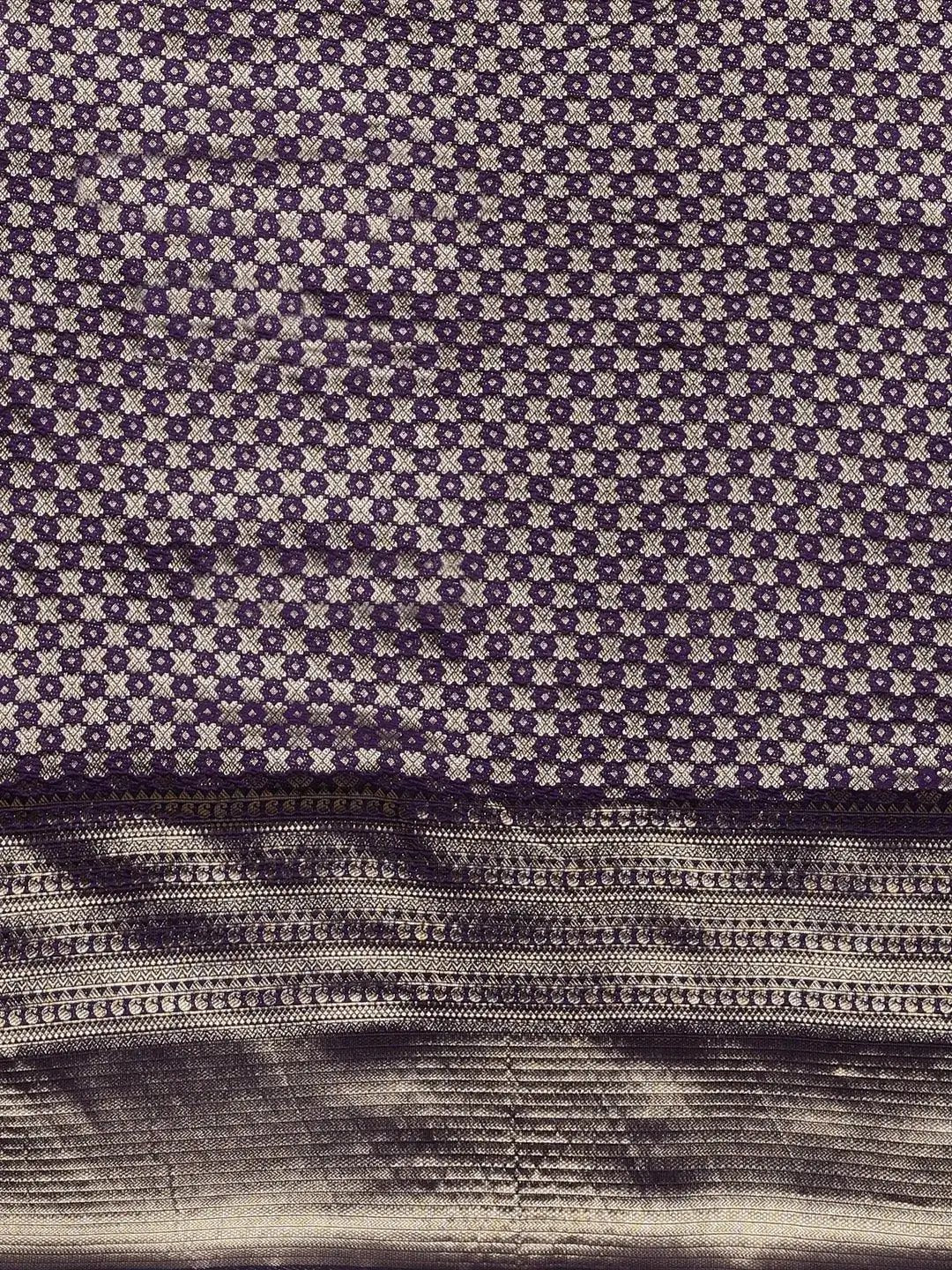 Stylish Zari Border Kanjivaram Silk Saree