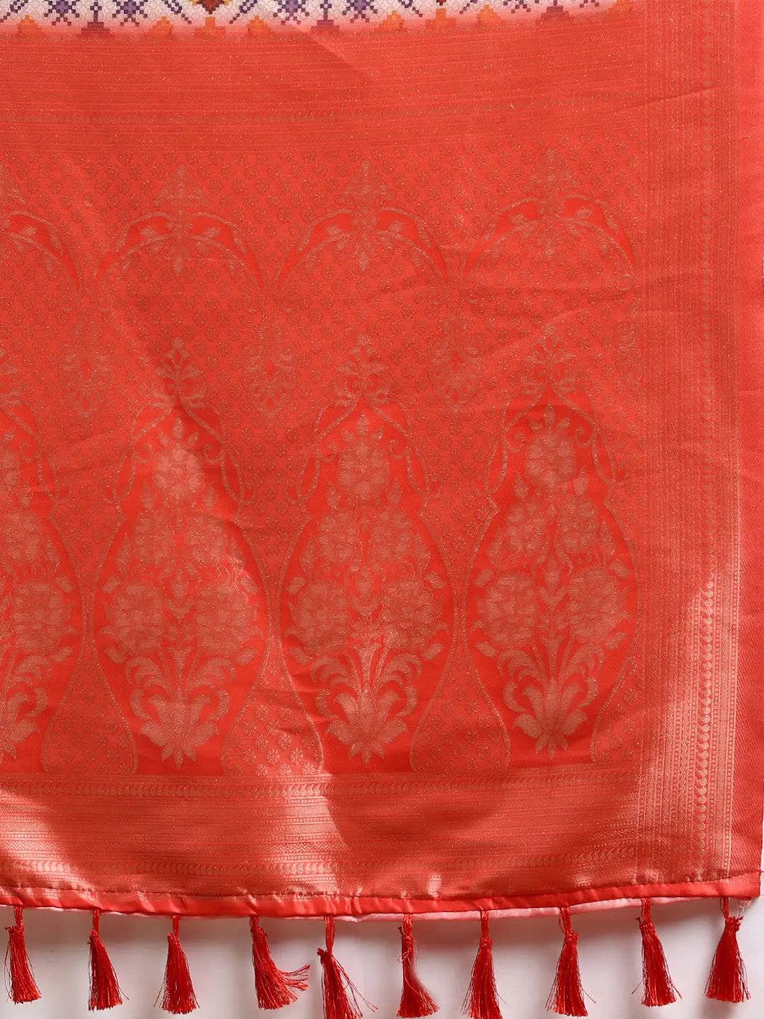 Soft Silk Digital Print Patola Saree