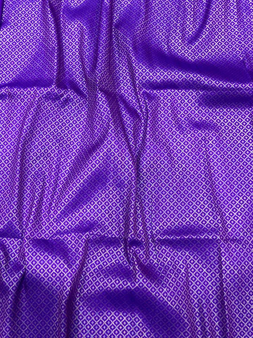 Wine Kolam Silk Heritage Saree