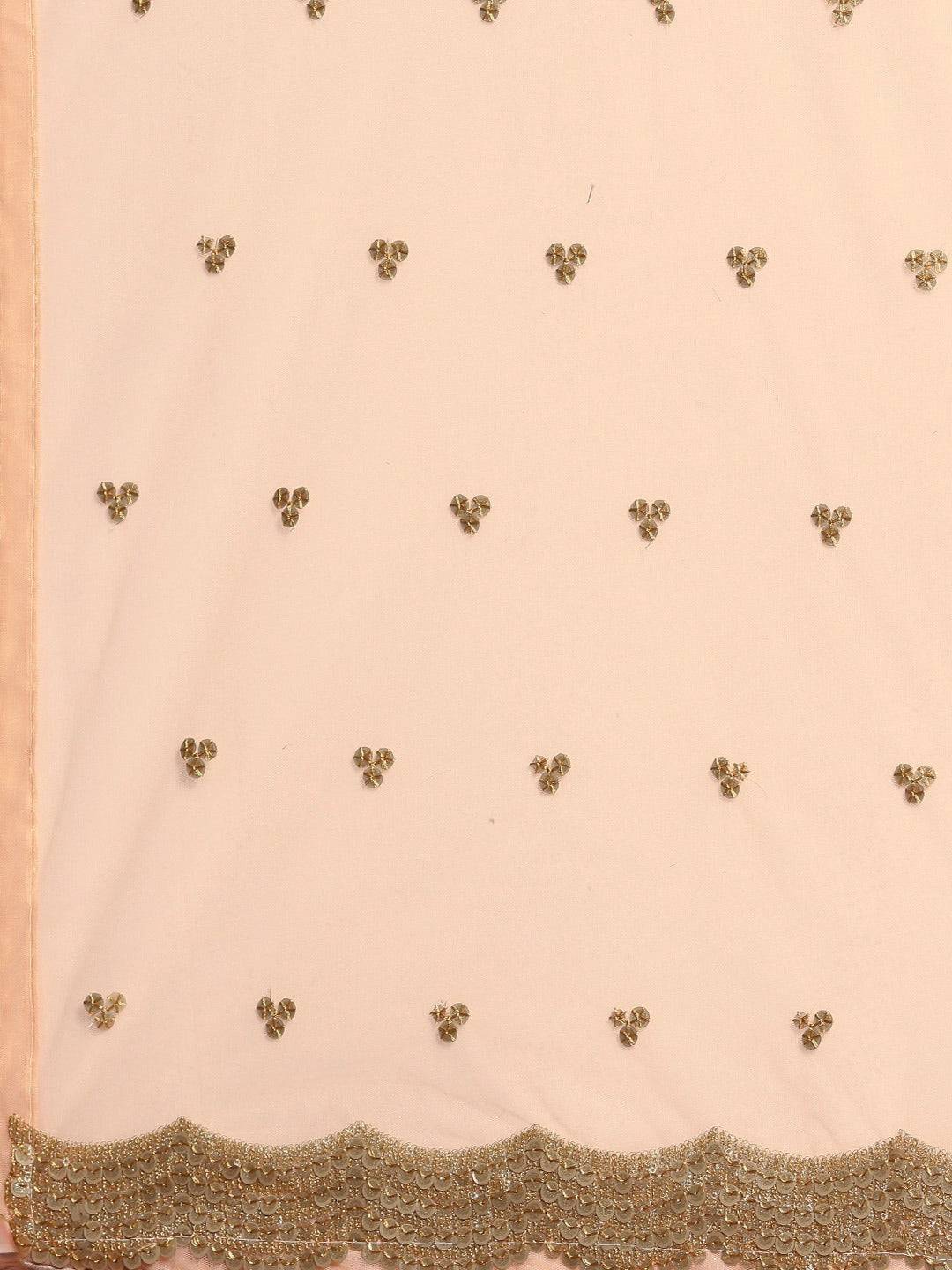 Soft Net Sequence Work Party Wear Saree