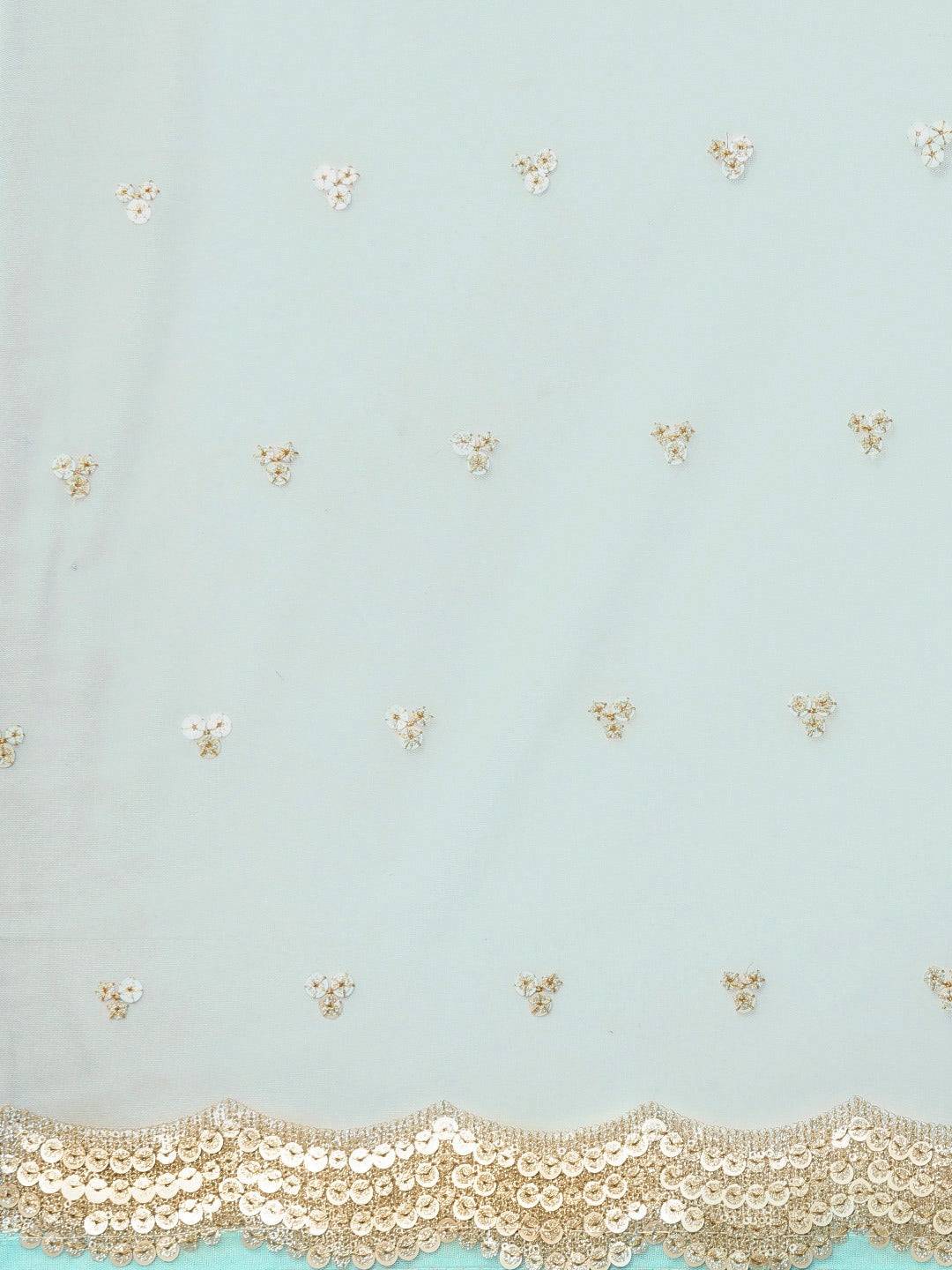 Soft Net Sequence Work Party Wear Saree