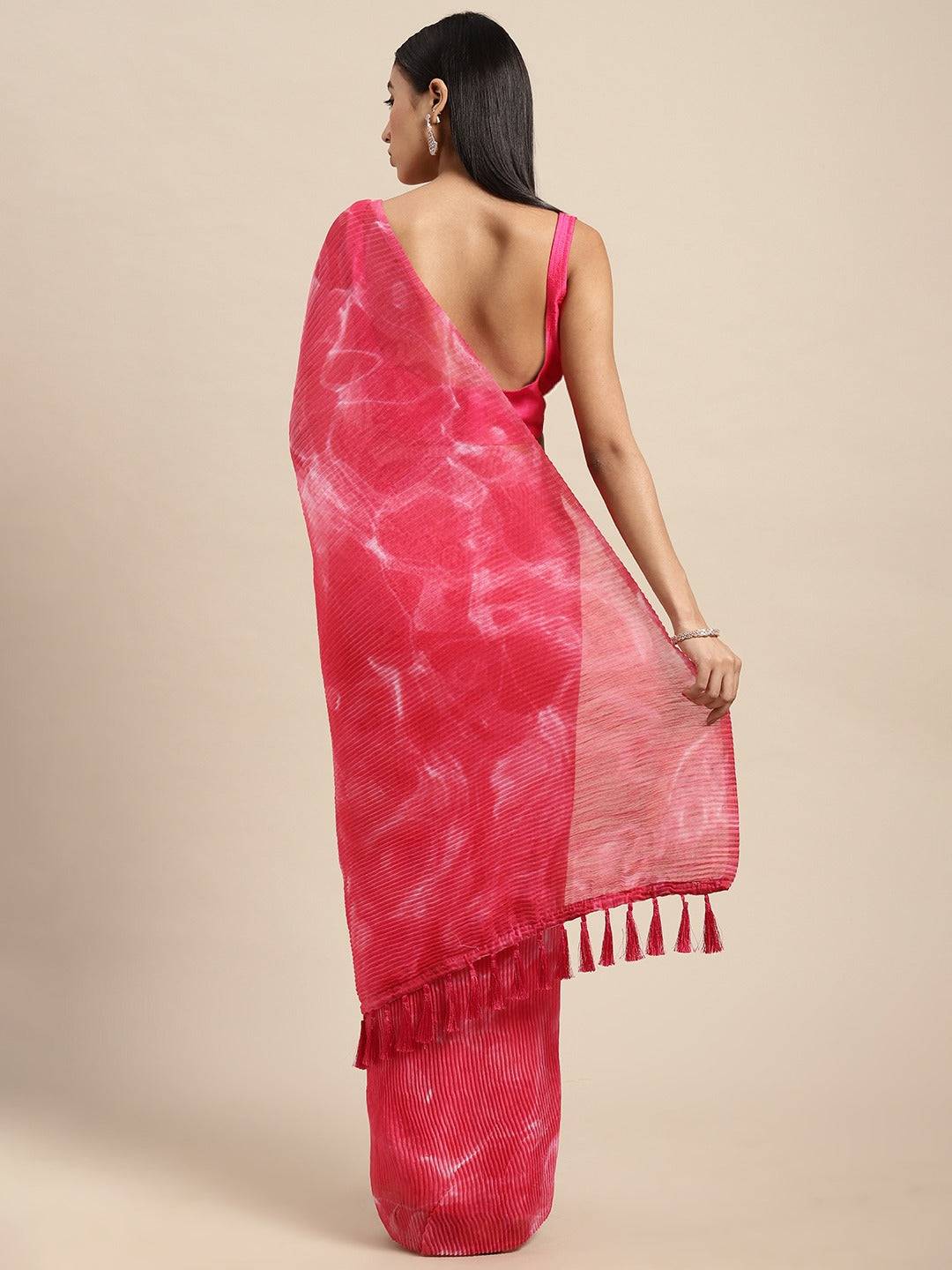 Bollywood Designer Soft Linen Crush Saree