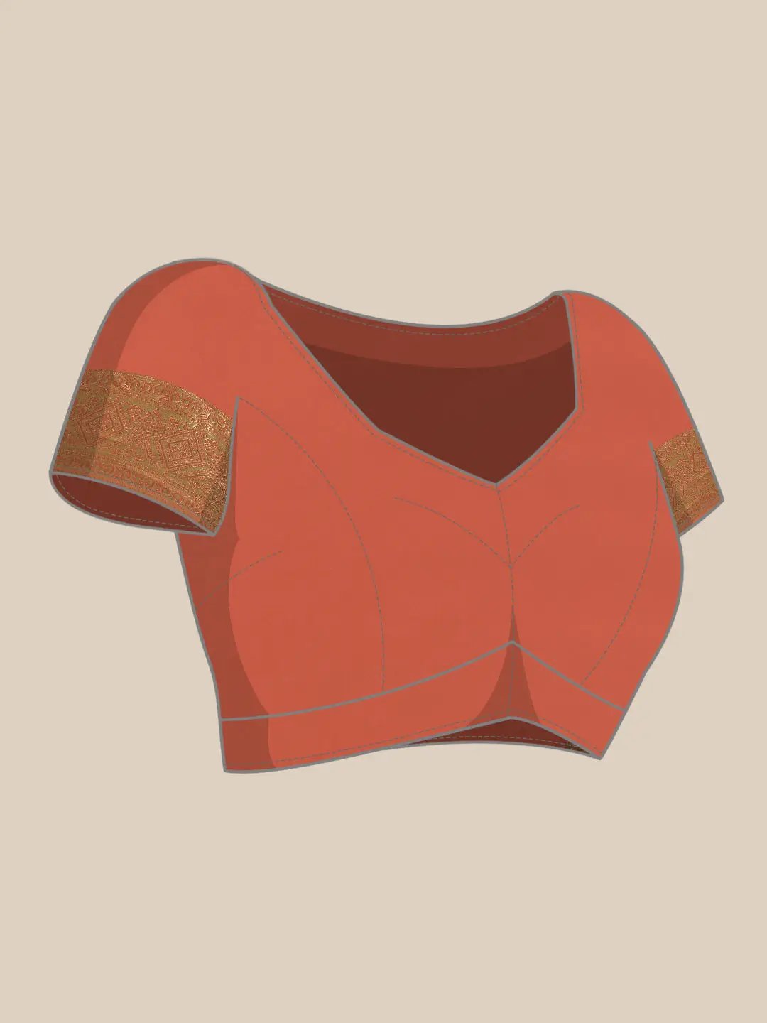 Patola Soft Silk Banarasi Saree With Zari border