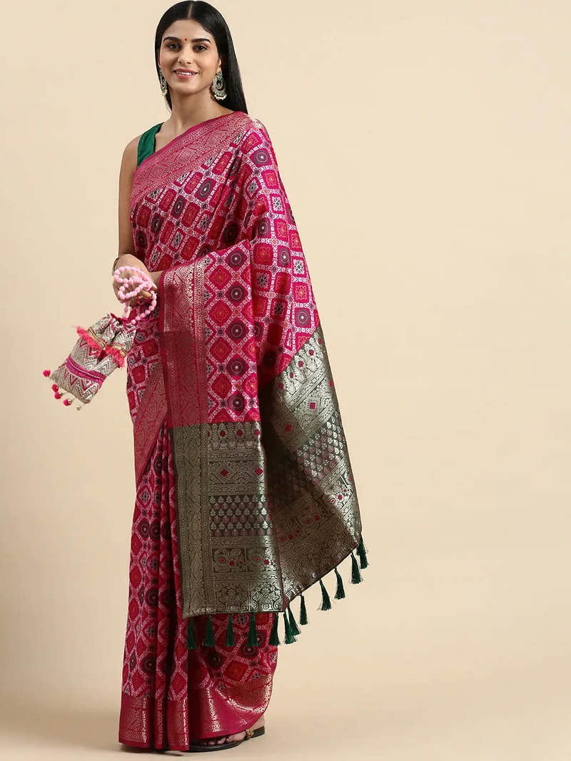 Patola Soft Silk Traditional Wear Saree