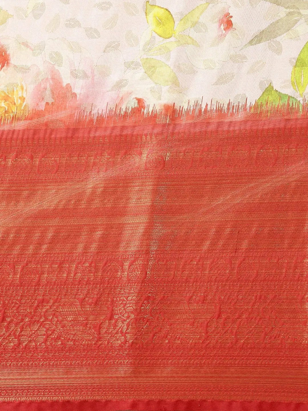 Silk Saree With Digital Kalamkari Print Pattu