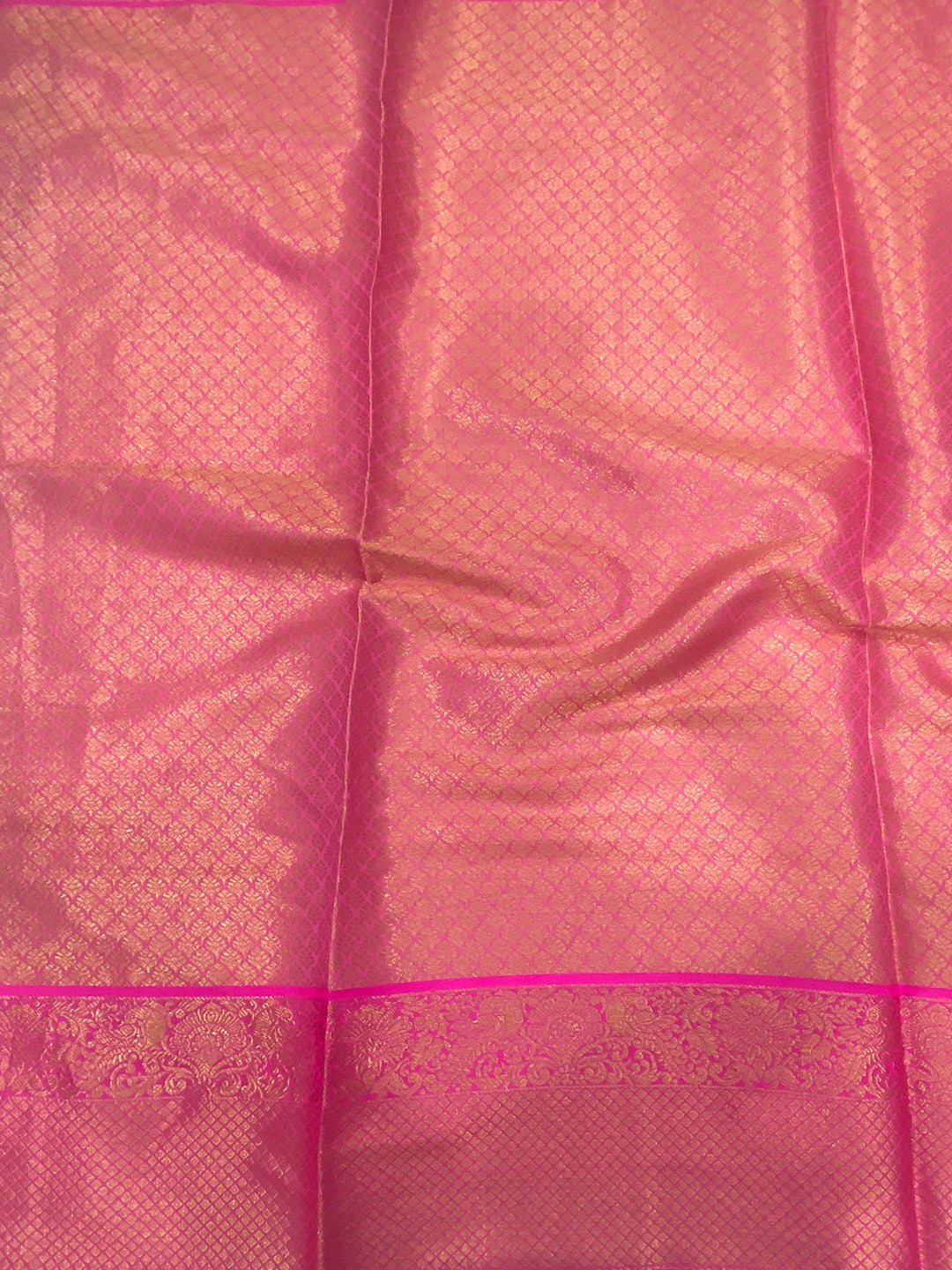 Royal Blue Kanjivaram Silk Golden Zari Weaving Saree