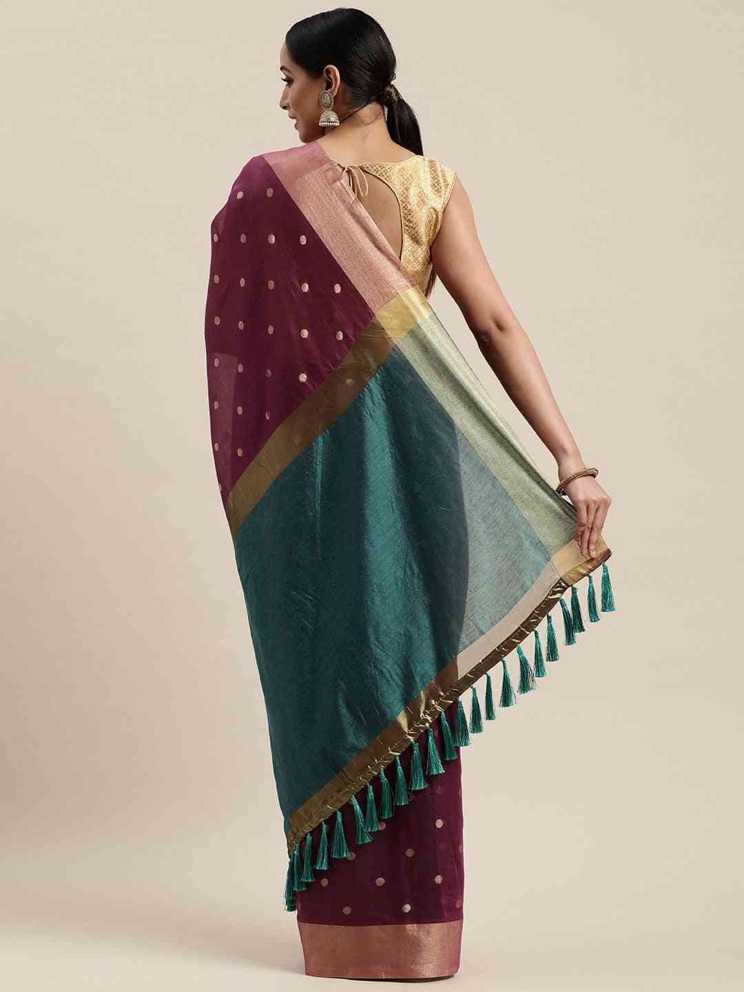 Exclusive Banarasi Silk Saree with Woven Design