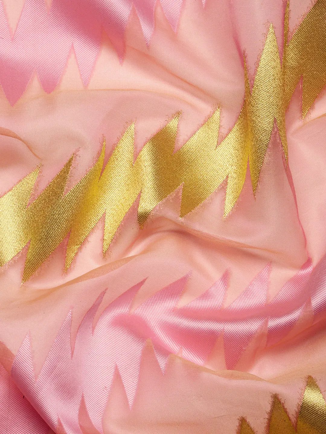 Pure Organza Banarasi Zari Motif Designer Saree