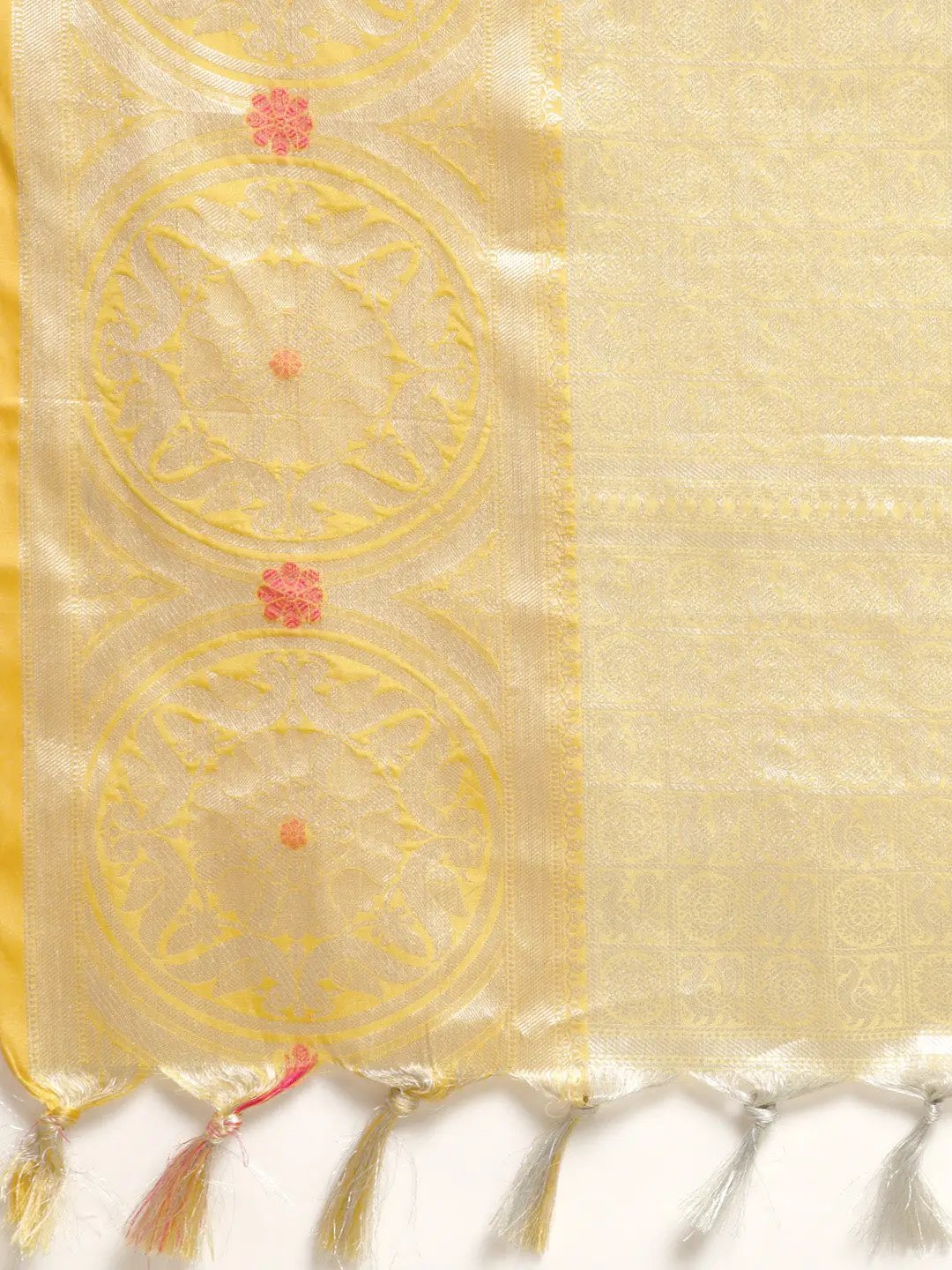 Latest Pure Kota Zari Silk Saree With Ethnic Motifs