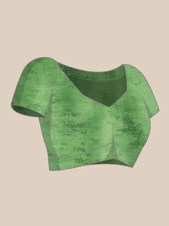 Banarasi soft silk sarees with intricate flower prints