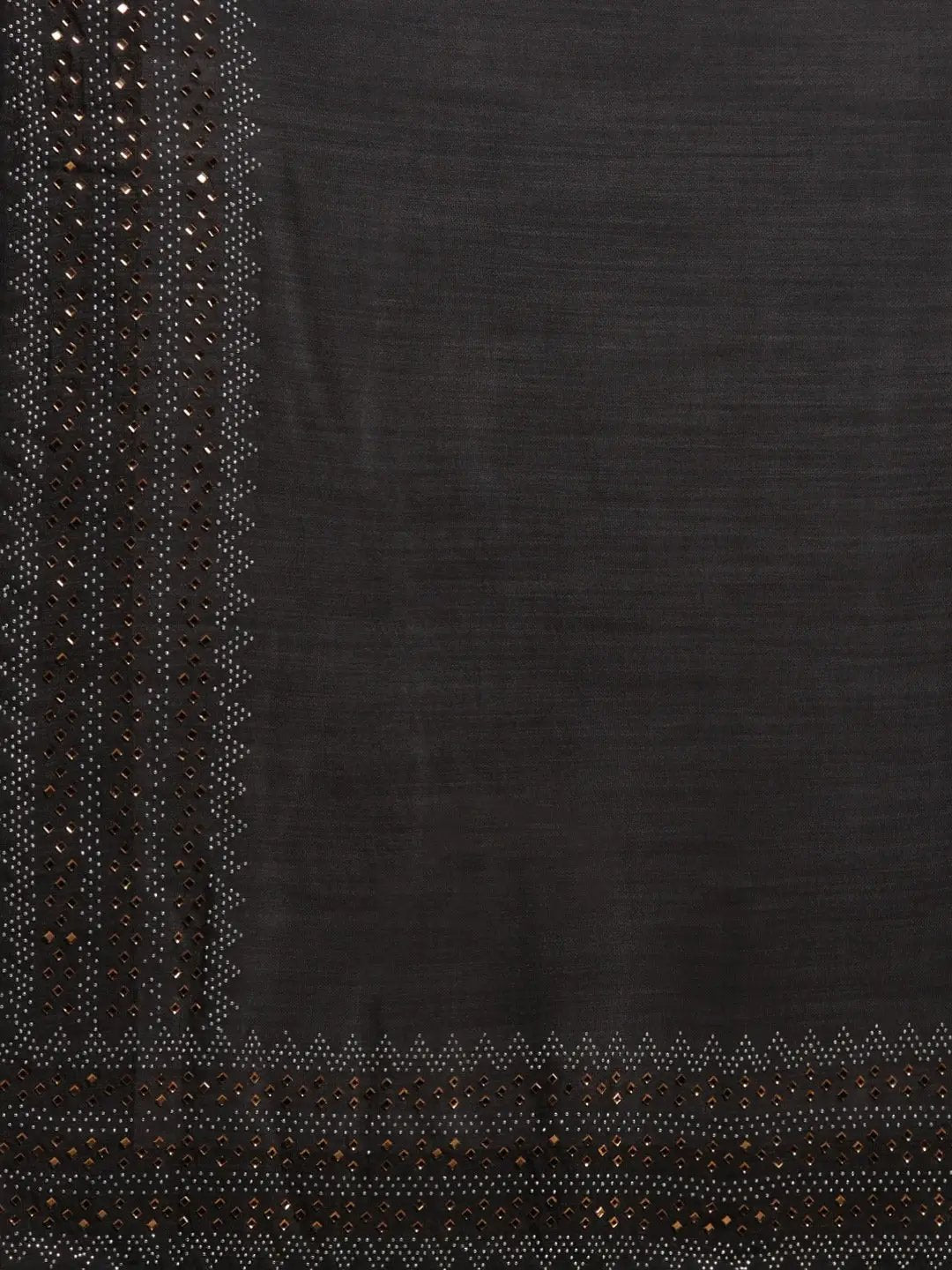 Buy Stylish Embellished Broder And Stones Work Silk Saree