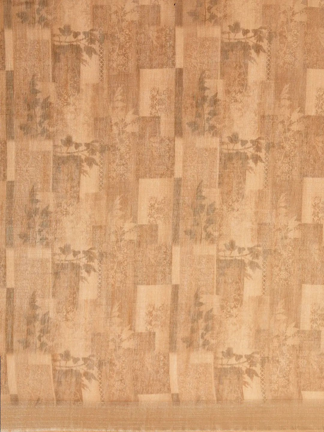 Soft Linen Digital Print Festive Wear Saree