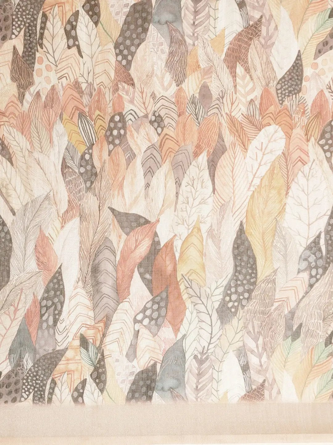 Soft Linen Digital Print Festive Wear Saree