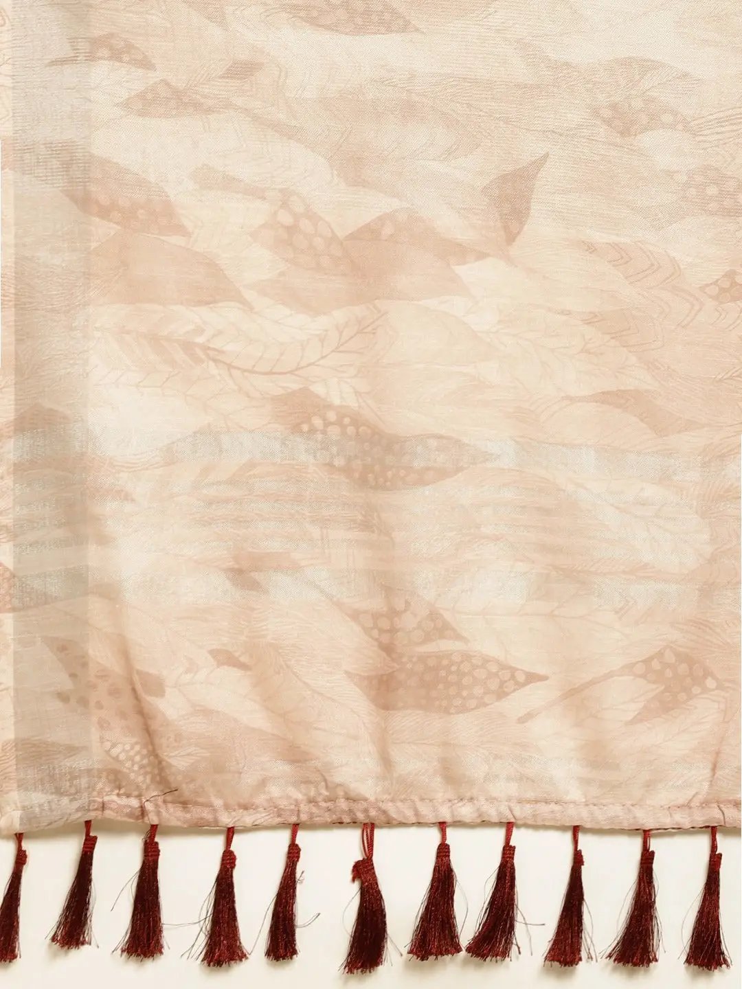 Soft Linen Digital Print Festive Wear Saree