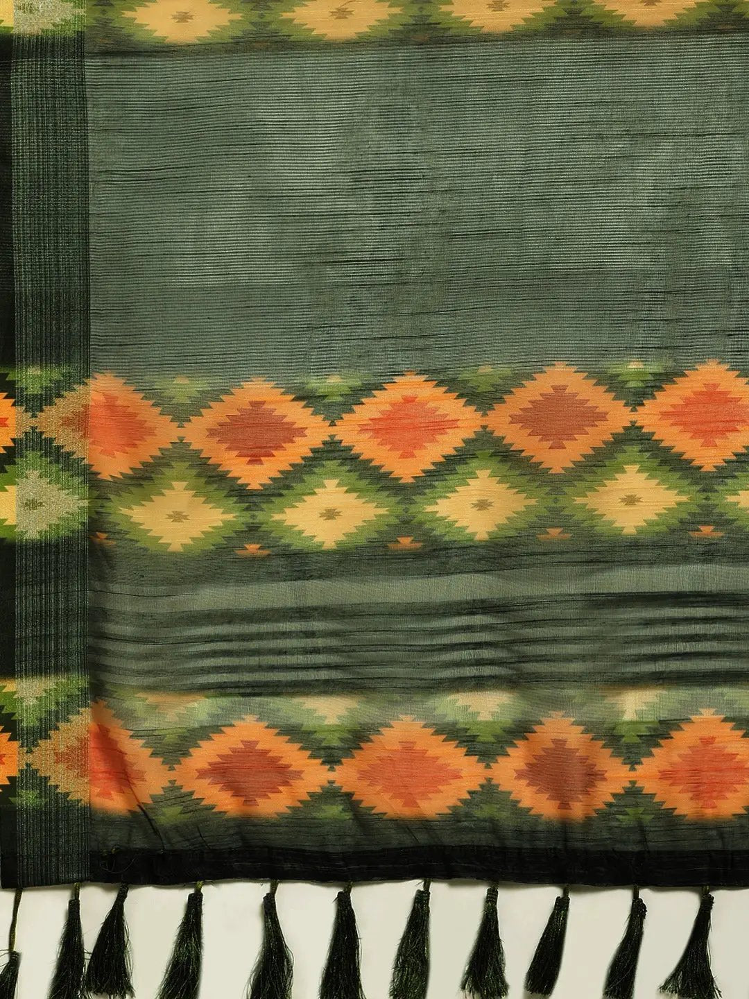 Soft Linen Digital Print Festive Wear Saree