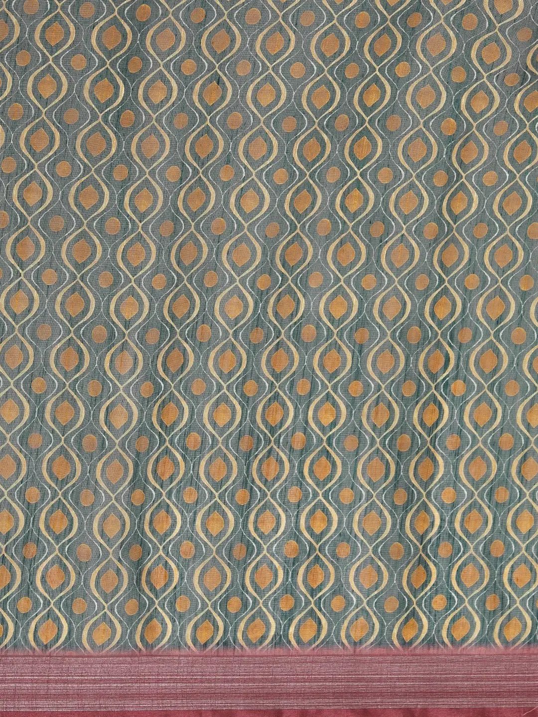 Soft Linen Digital Print Festive Wear Saree