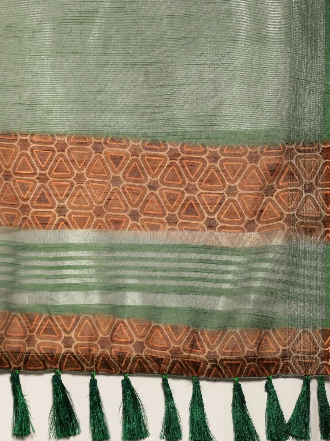 Exclusive Soft Linen Digital Print Festive Wear Saree