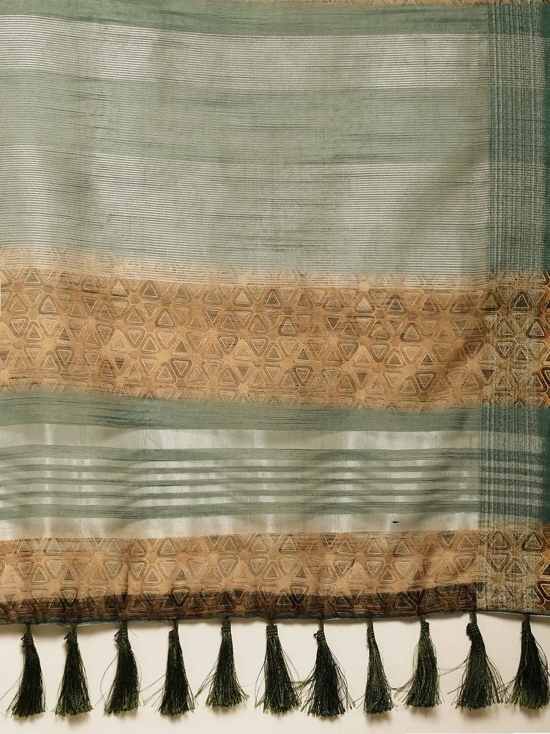 Exclusive Soft Linen Digital Print Festive Wear Saree