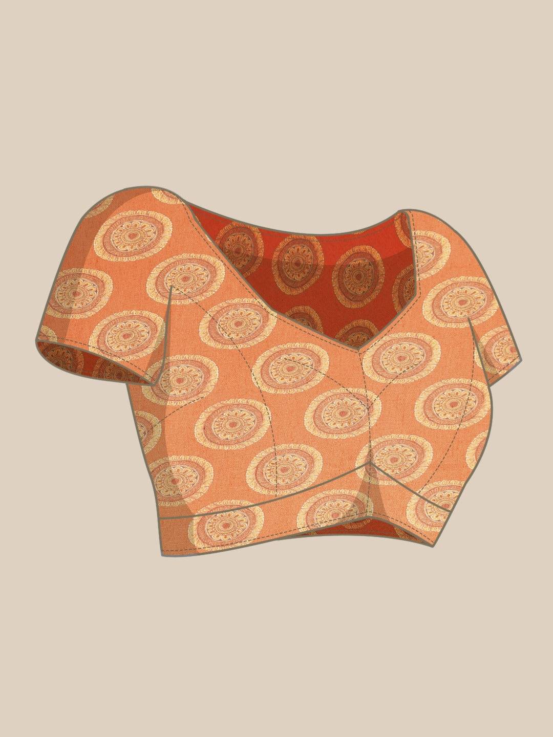 Soft Linen Kalamkari Digital Print Party Wear Saree