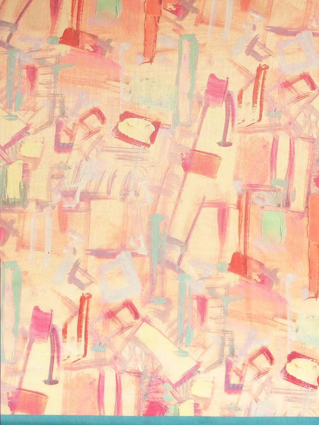 Soft Linen Kalamkari Digital Print Party Wear Saree