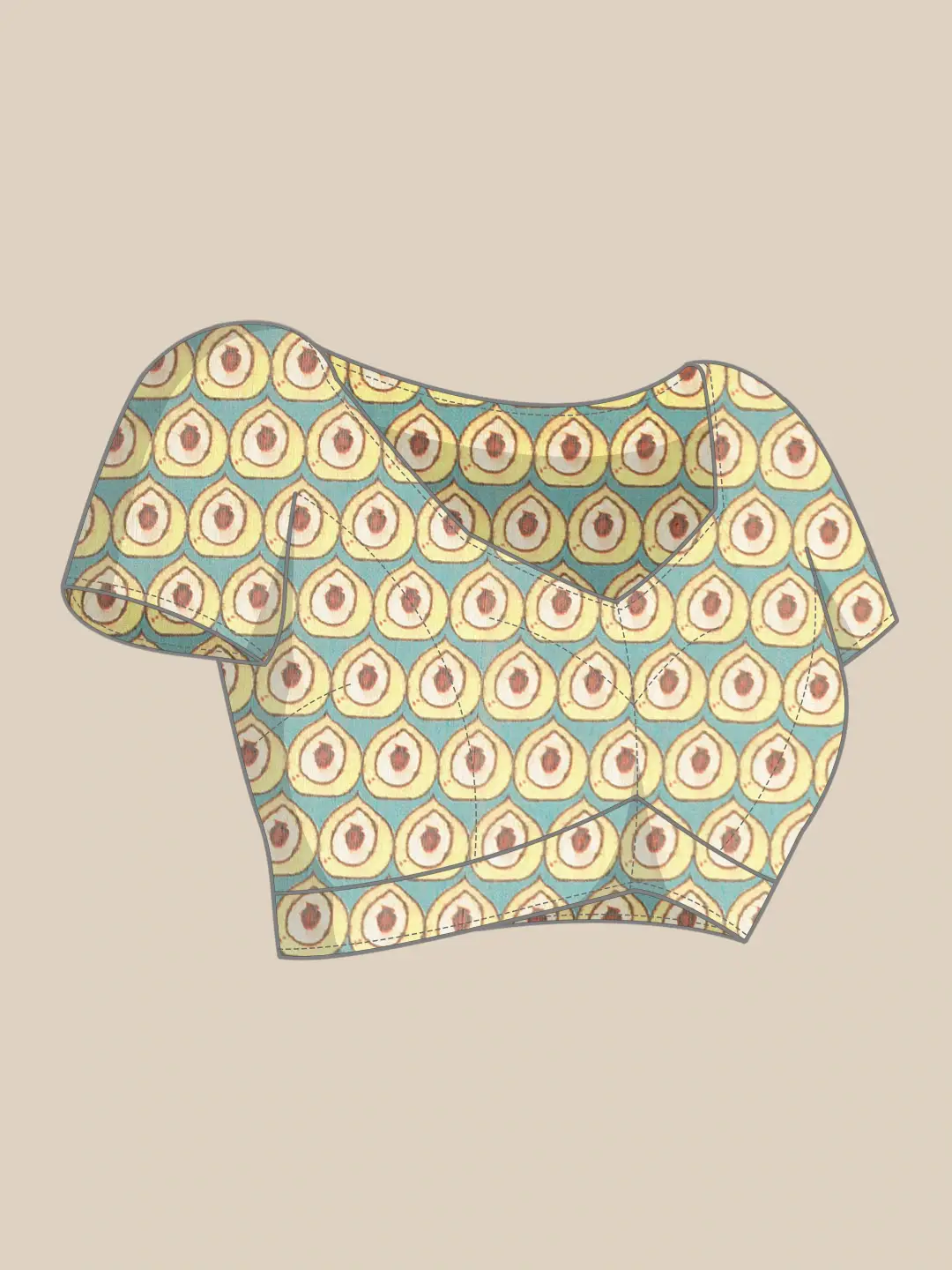 Soft Linen Kalamkari Digital Print Party Wear Saree