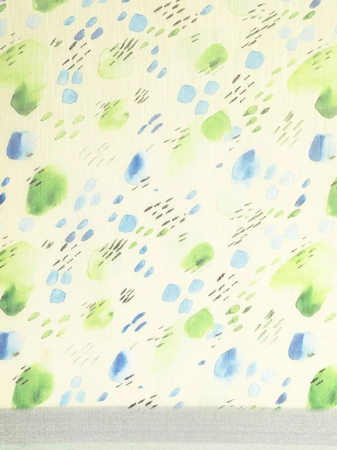 Digital Flower Print Desine Soft Linen Saree